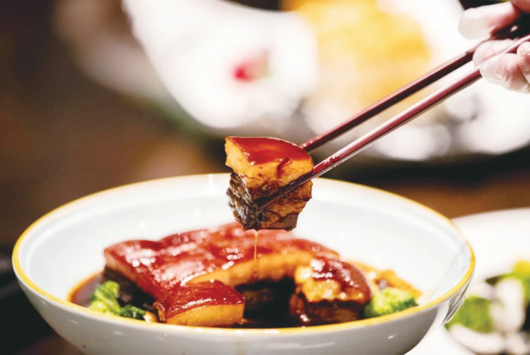 古法红烧肉，鸠帮菜代表菜