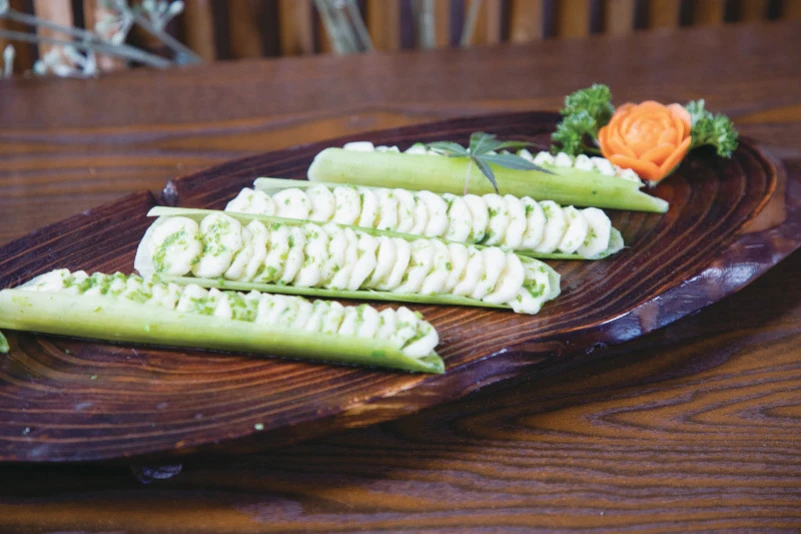 麻香茭白,鸠帮菜代表菜